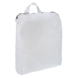1 Pc Portable Laundry Bag for Laundry Room White Gray